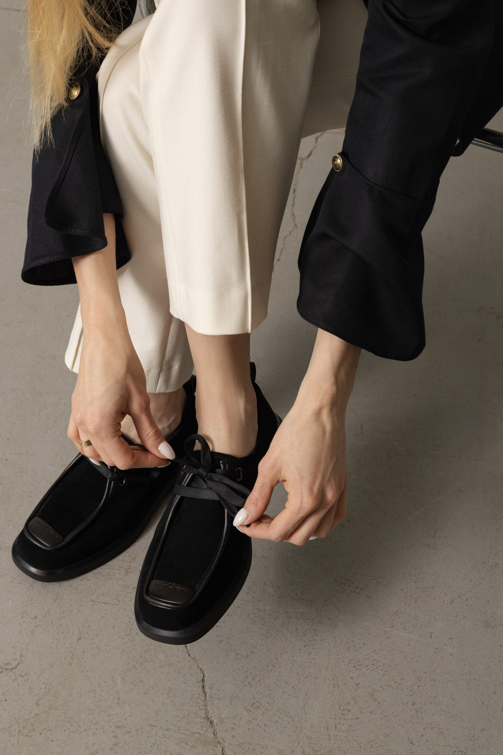 KATIA1 Black Suede