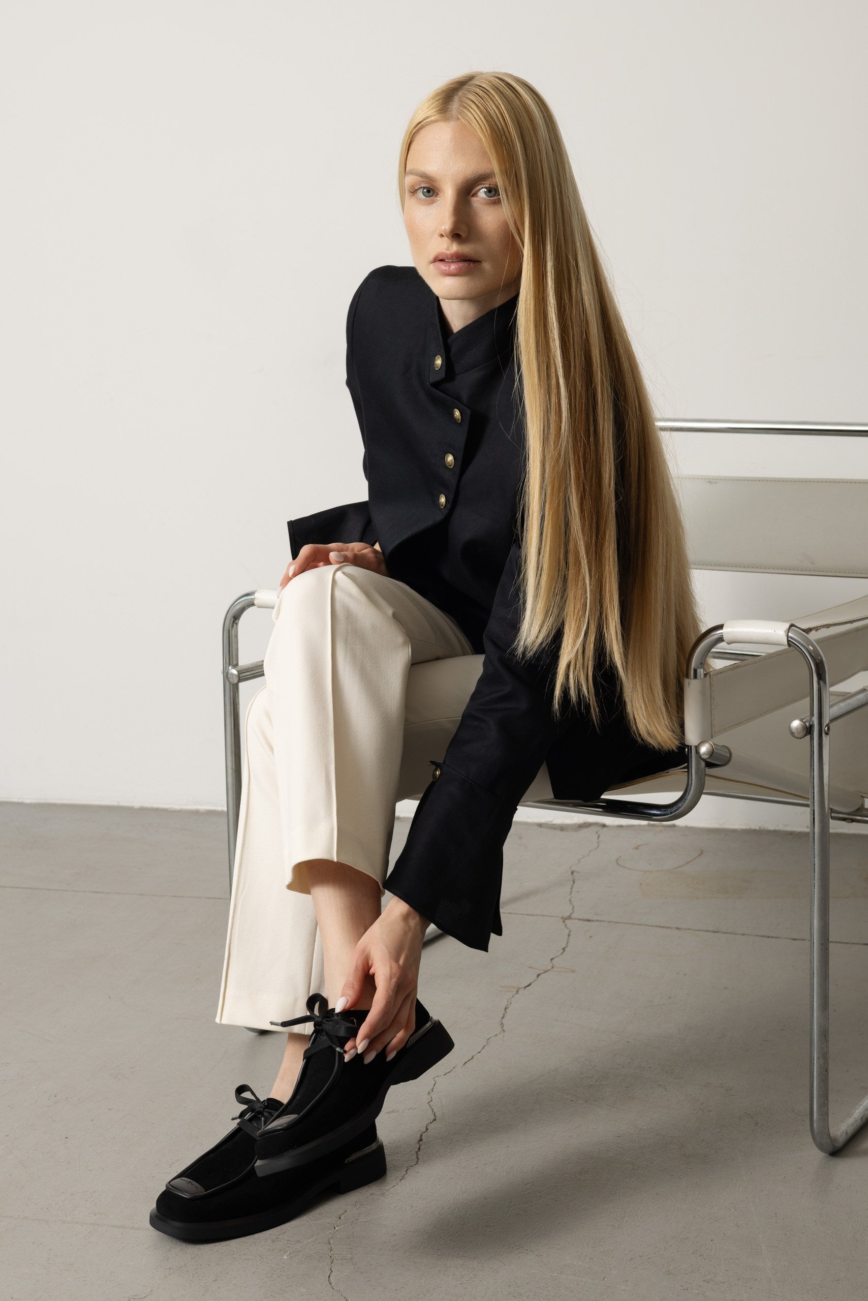 KATIA1 Black Suede